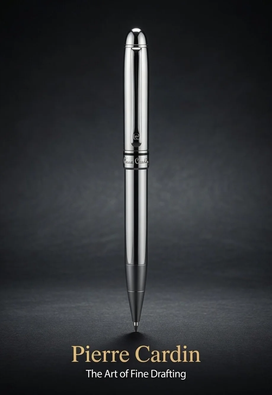 Vintage Pierre Cardin Silver Tone Mechanical Drafting Pencil Executive Writing